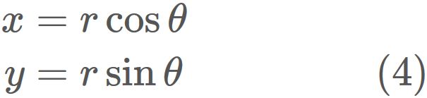  2次元の極座標