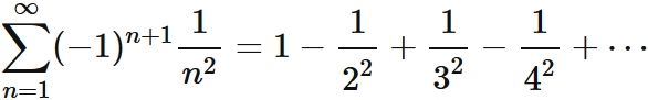 絶対収束の例