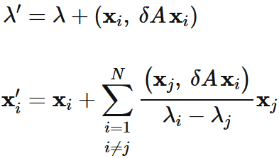 固有値問題の摂動論