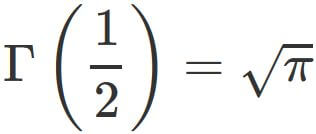 ガンマ関数1/2