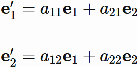 直交座標系間の座標変換