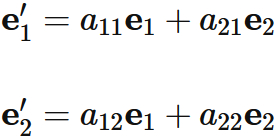 直交座標系間の座標変換