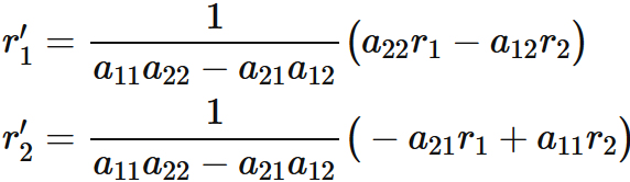 直交座標系間の座標変換