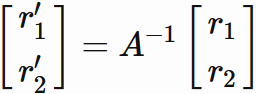 直交座標系間の座標変換