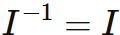 単位行列の逆行列