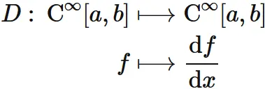 微分は線形写像