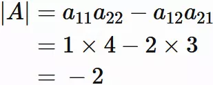 2次の正方行列