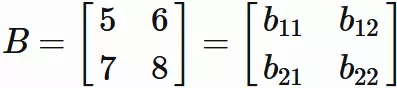 2次の正方行列