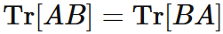 トレースの対称性