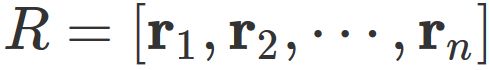 直交行列の列ベクトル