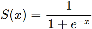 シグモイド関数の定義