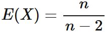 F分布の期待値
