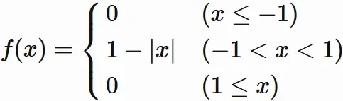 閉台 (closed support)