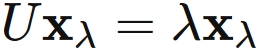 ユニタリ行列の固有値